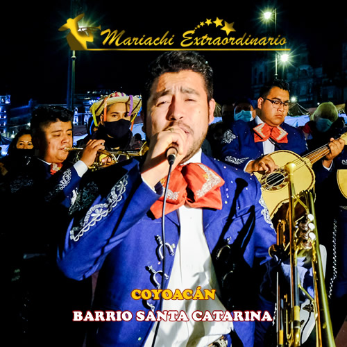mariachis en el Barrio Santa Catarina 