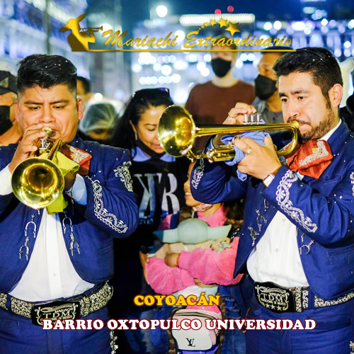 mariachis en Barrio Oxtopulco Universidad 