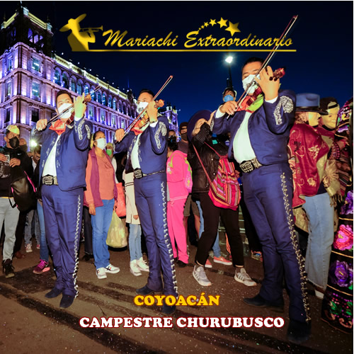 mariachis en Colonia Campestre Churubusco 